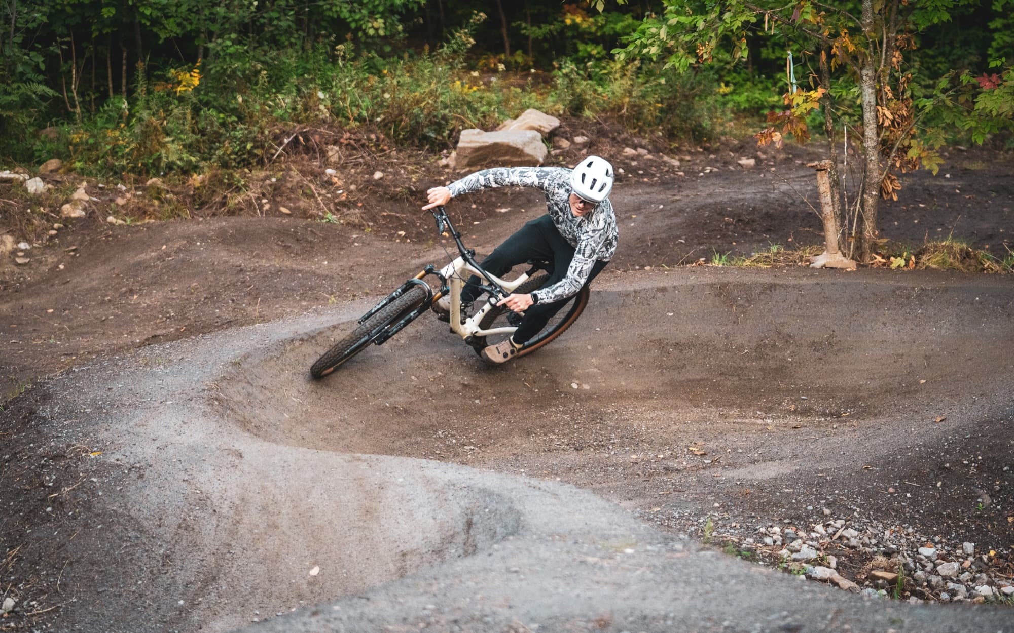 Carving the berms
