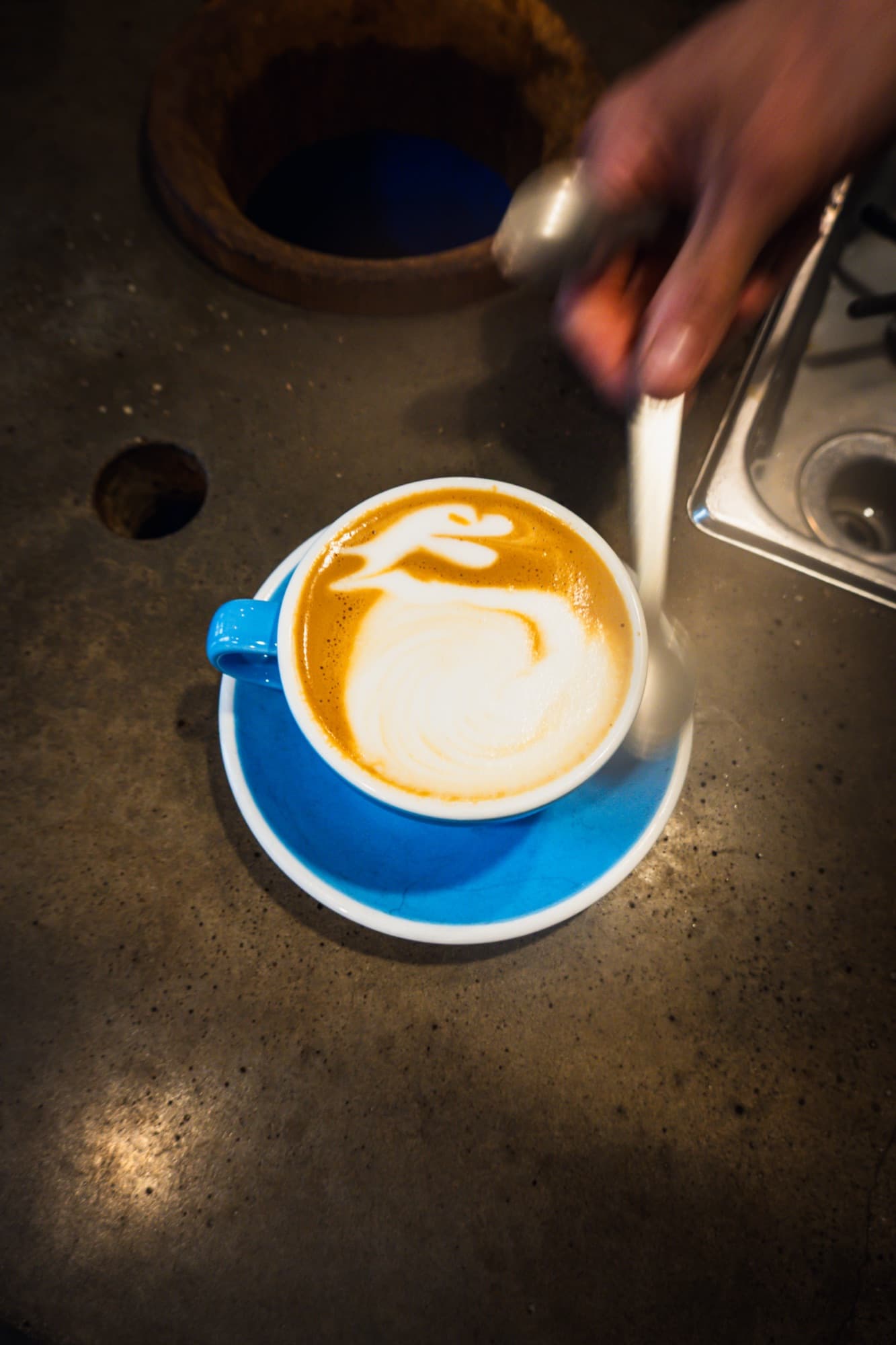 Latte art for the finishers