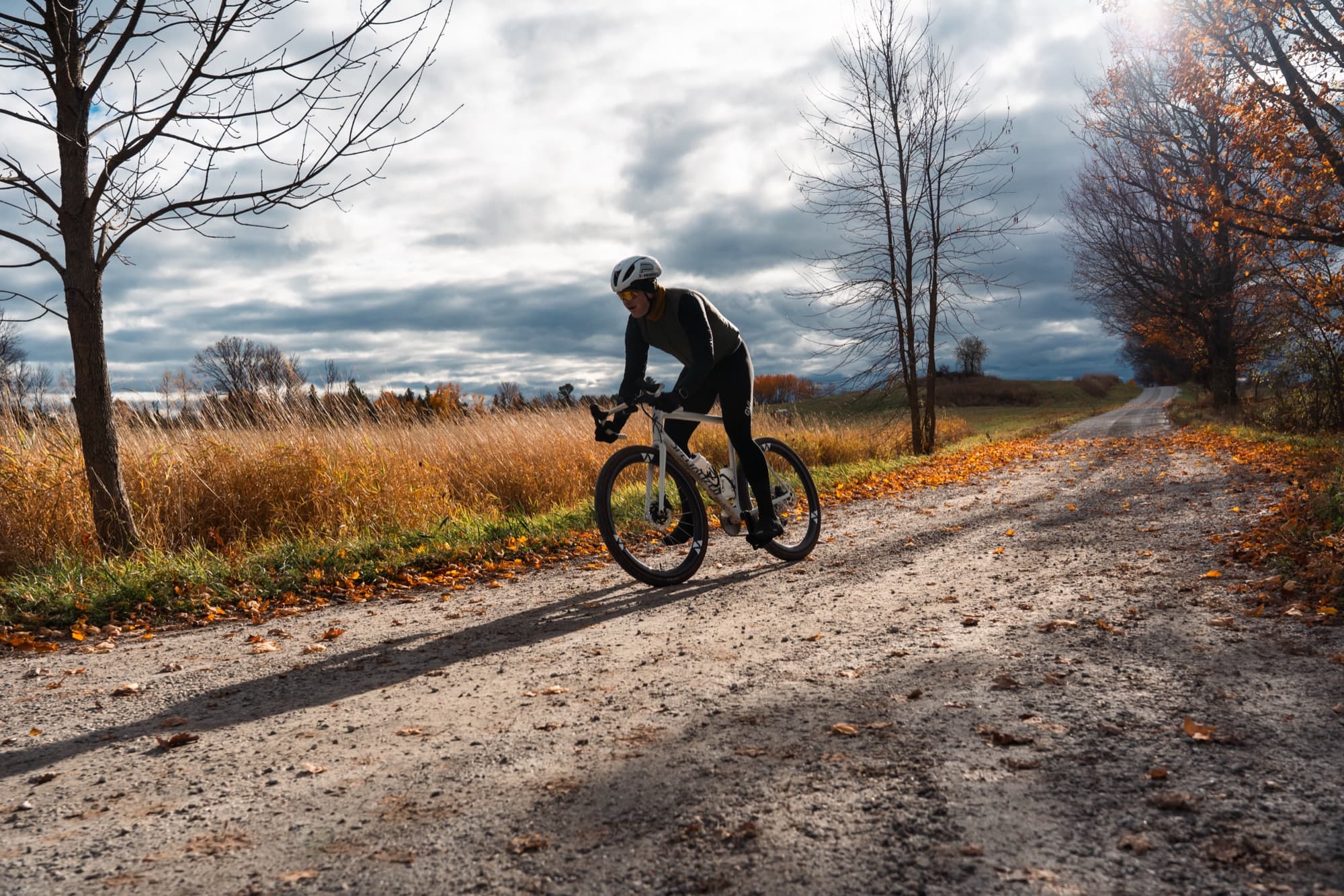 Late-autumn gravel