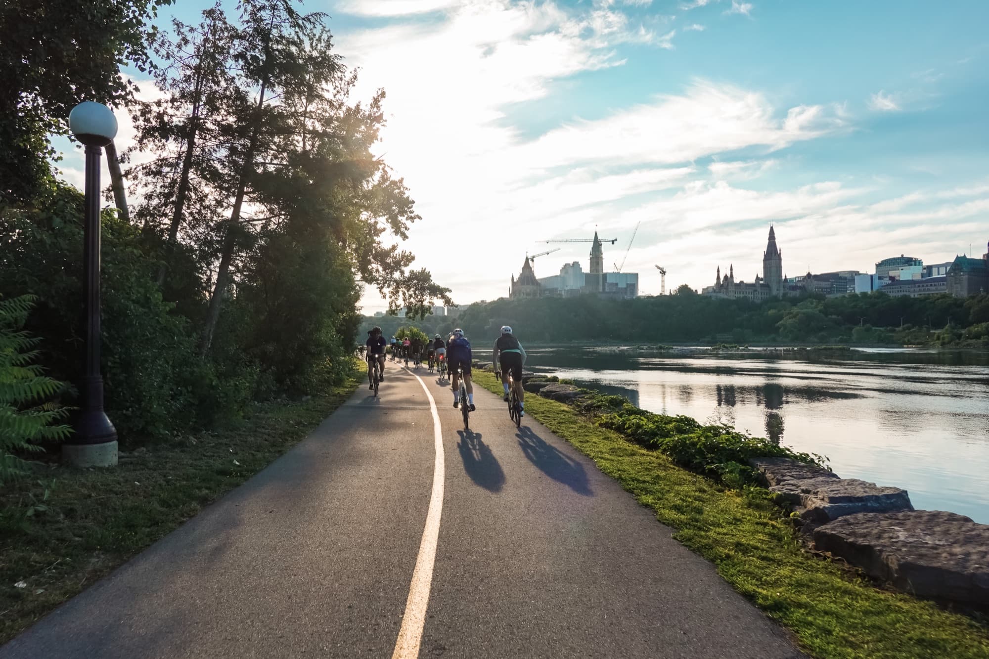 Golden hour along the Ottawa River
